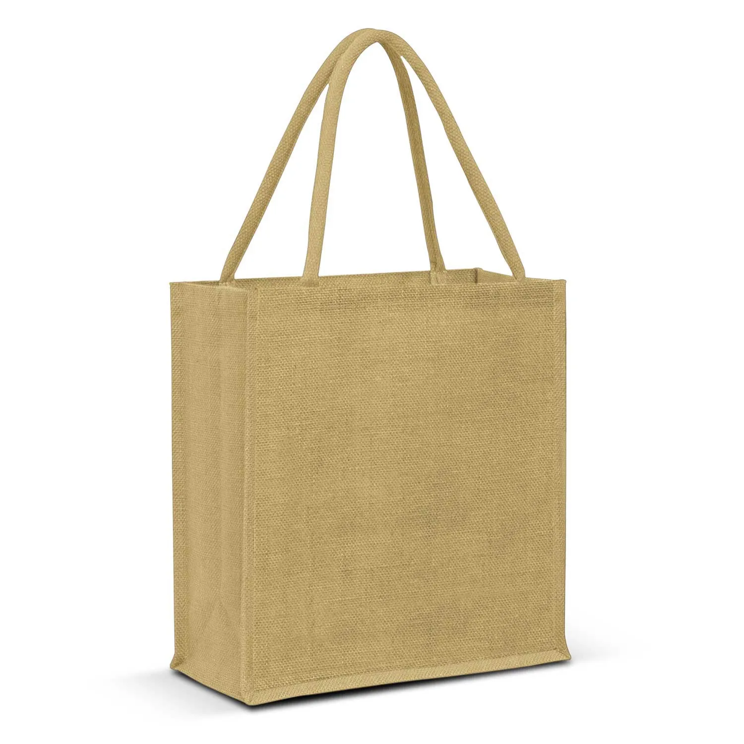 Stock Jute Portrait Shopper-Coloured(SJB-07T)