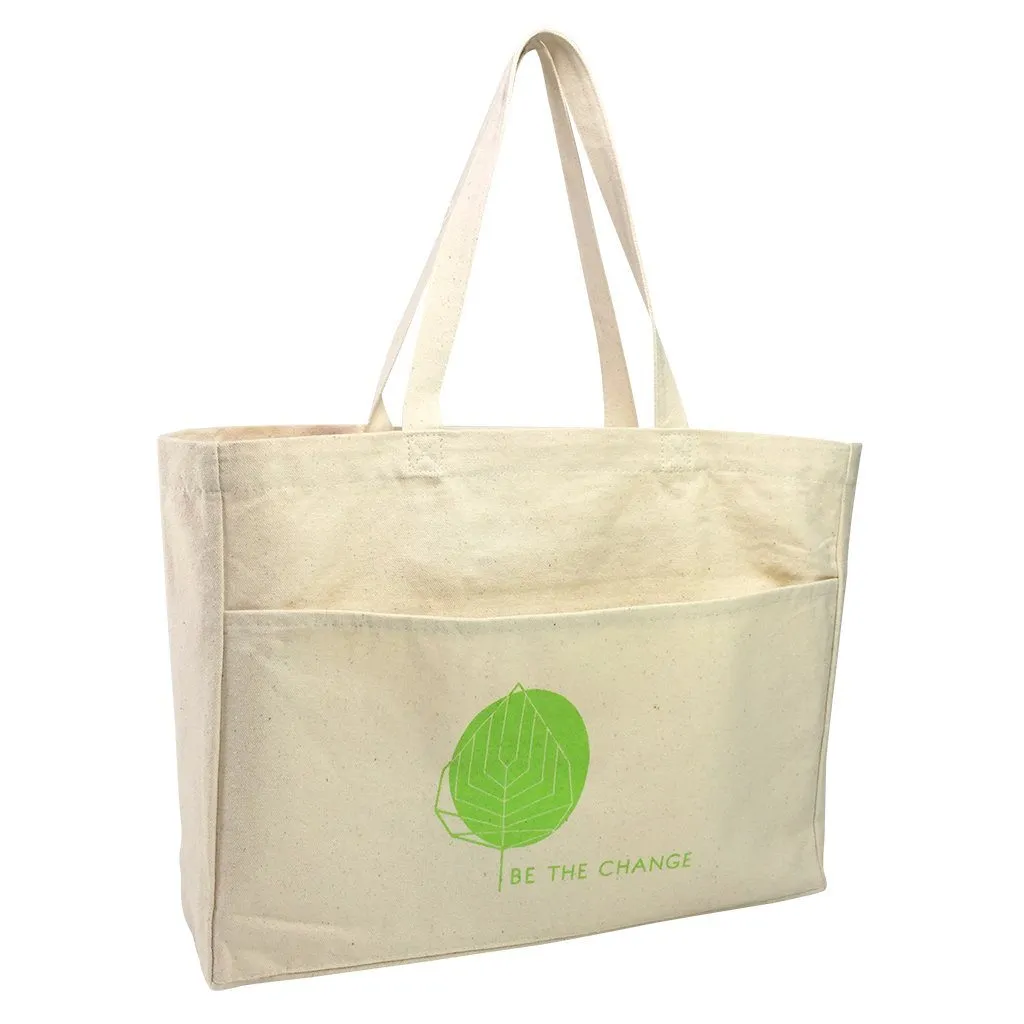 Stock Thick Canvas Shopper(SCB-17D)