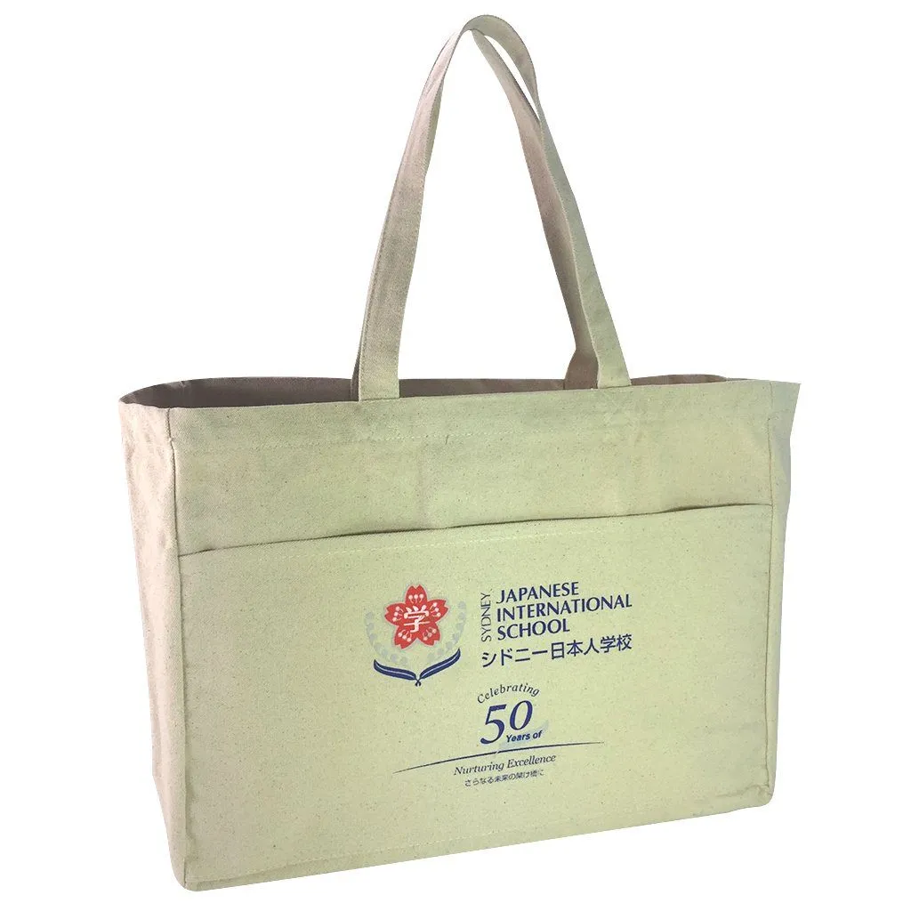 Stock Thick Canvas Shopper(SCB-17D)