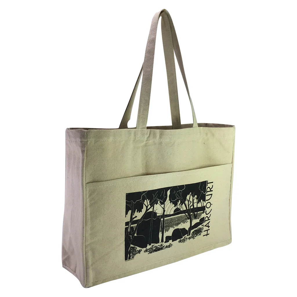 Stock Thick Canvas Shopper(SCB-17D)