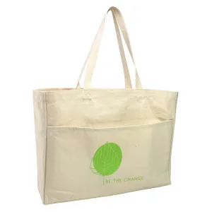 Stock Thick Canvas Shopper(SCB-17D)