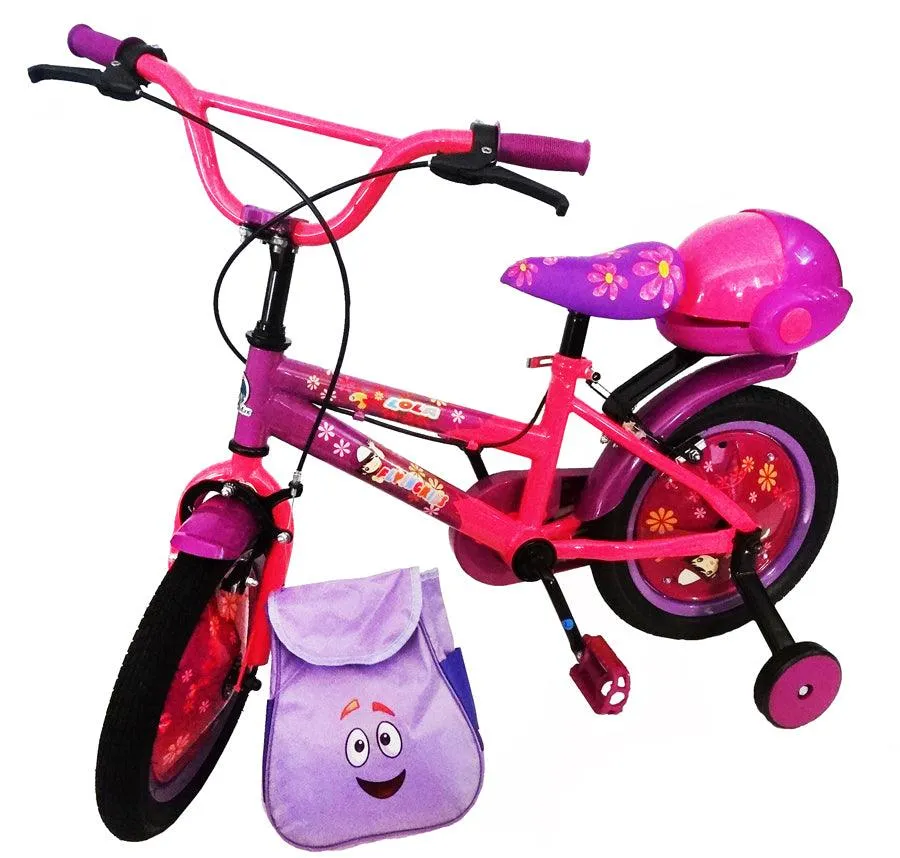 Supermax Lola 14 inch Bike - Purple