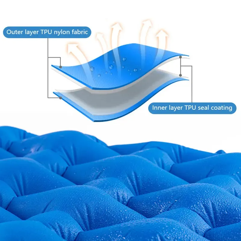 TPU Double Sleeping Pad With Pillow US