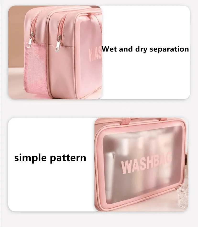 Transparent Travel Makeup Bag Waterproof (Big)