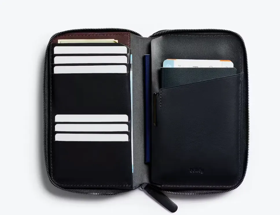 Travel folio wallet