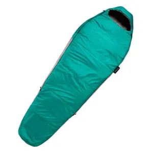 Trekking sleeping bag mt500 10°c - polyester