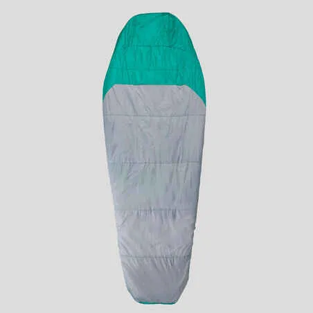 Trekking sleeping bag mt500 10°c - polyester