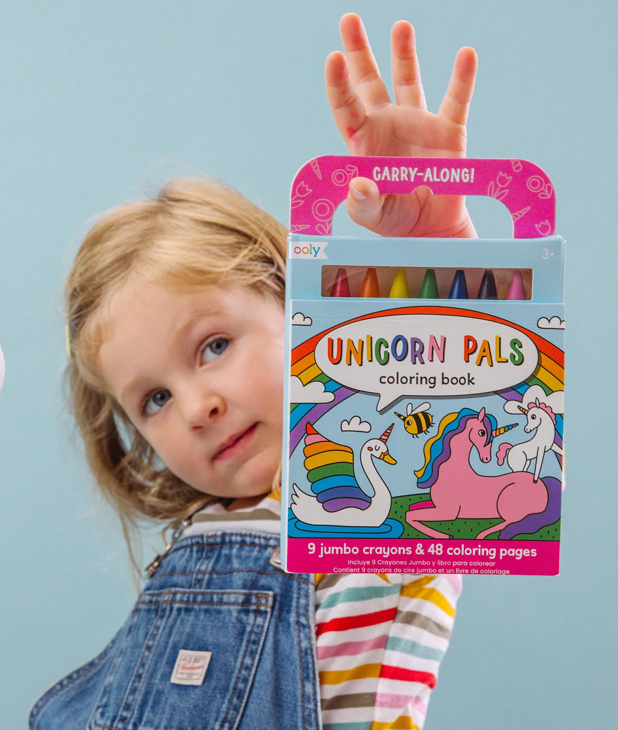 Unicorn Pals Carry Along Crayon & Coloring Book Kit