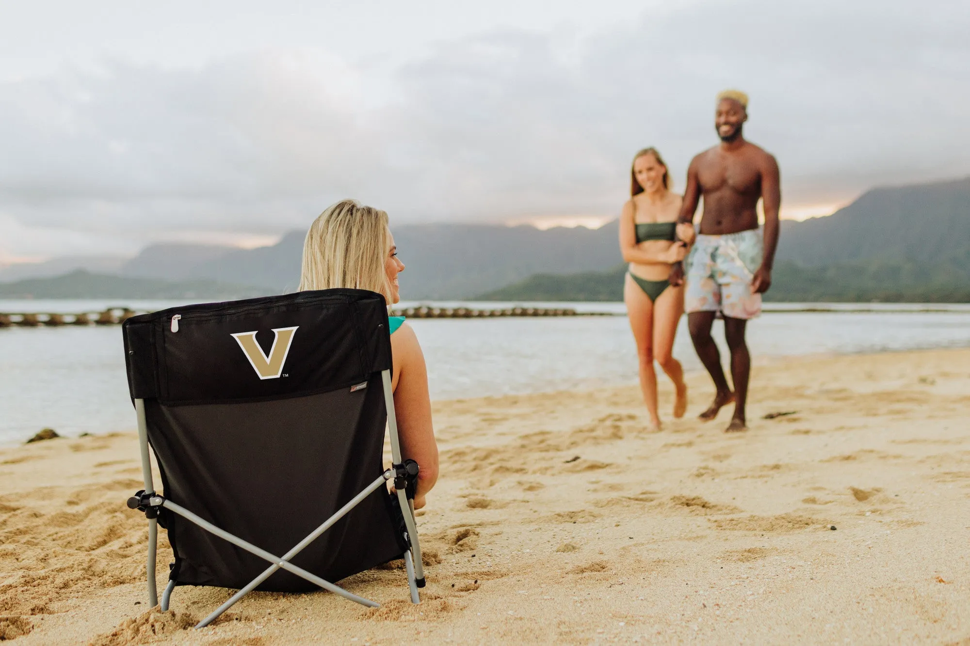 Vanderbilt Commodores - Tranquility Beach Chair with Carry Bag