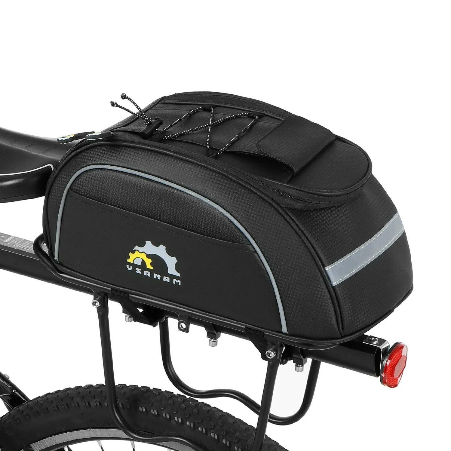 Waterproof Cycling Bicycle Insulated Cooler Bag MTB Bike Trunk Bag Rear Rack  Bag Storage Luggage Carrier Bag Pannier