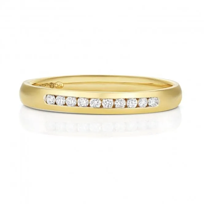 Wedding Band 18ct Gold Diamond Eternity Ring WQ218/I