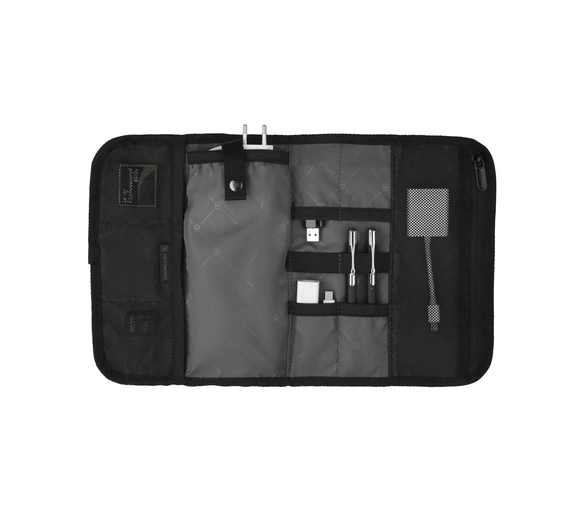 WERKS Professional CORDURA Wheeled Business Brief Compact - Black