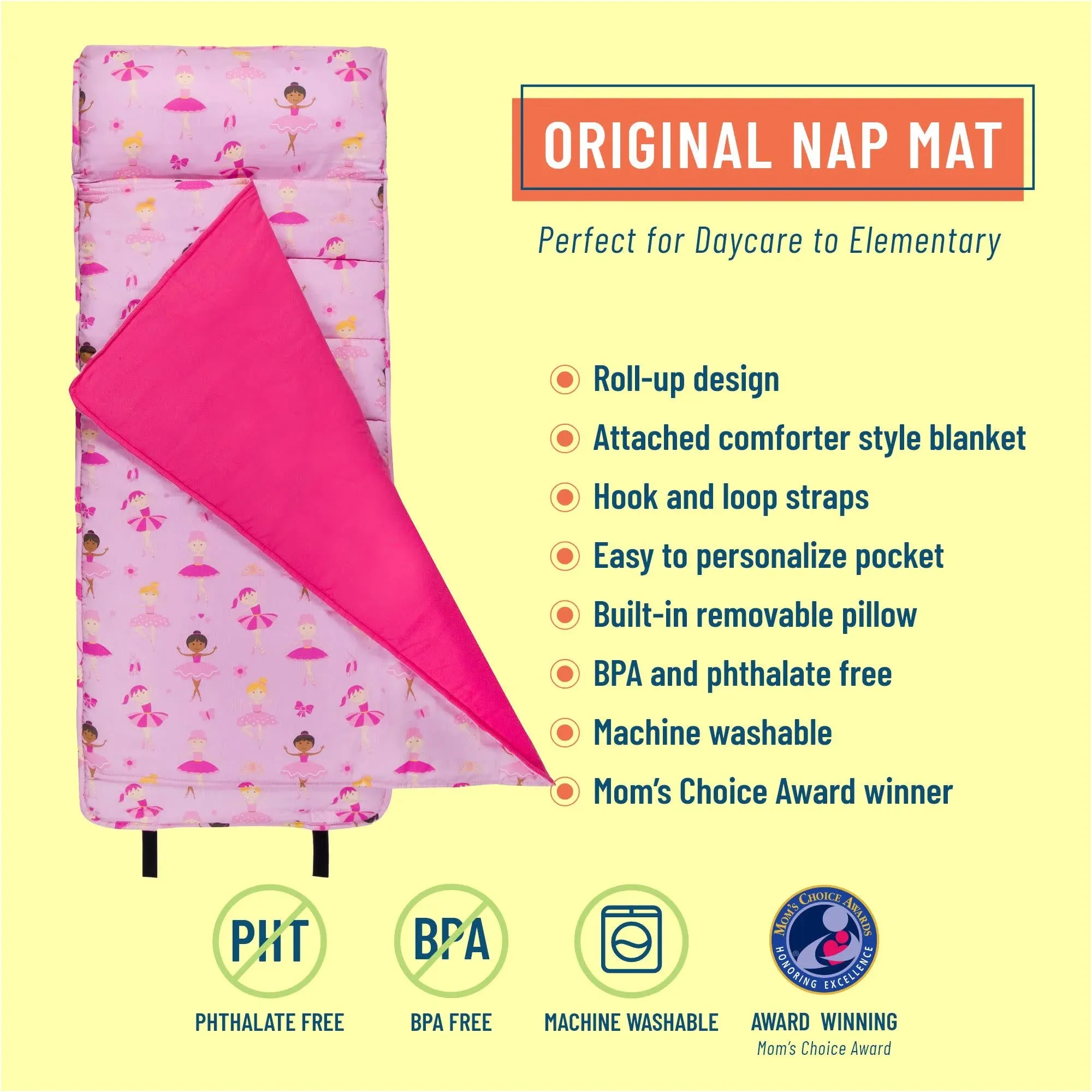 Wildkin Ballerina Original Nap Mat