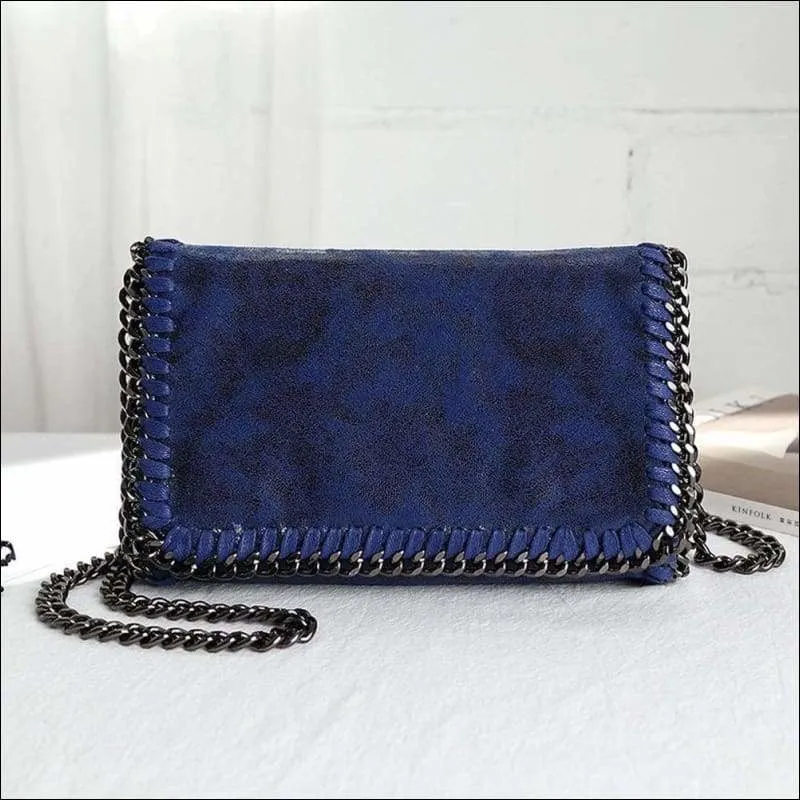 Womens Fashion Flap Shoulder Chain Bag