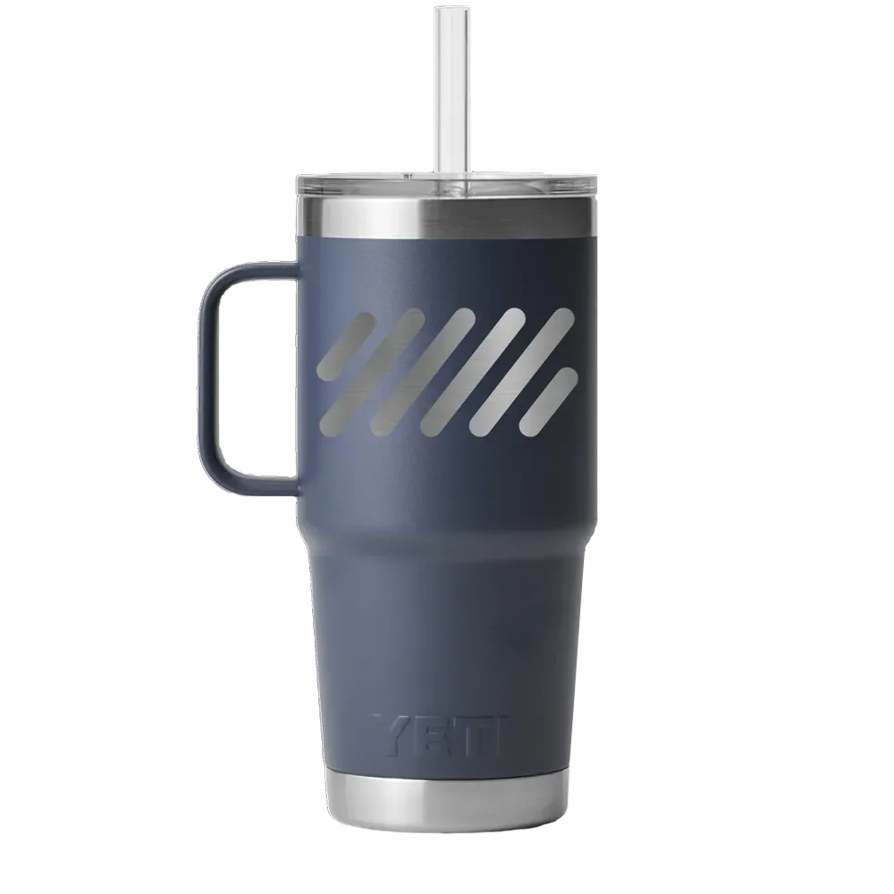 YETI Rambler 25 oz Mug with Straw Lid